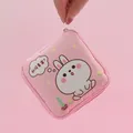 Cute pink cartoon rabbit portable storage bag for sanitary napkins and small items - Pink Little Rabbit