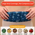 Self-heating wormwood waist patch belt with six herbal extracts for soothing warmth - Waist Abdomen Patch (1 Piece)
