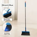 Escoba azul profesional con cabezal giratorio de 180 grados y mango largo para casa - Escoba Azul