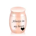 Urna conmemorativa para mascotas oro rosa Always in My Heart - Oro Rosa (30*40MM)
