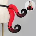 Accesorio de tentáculos de peluche Cthulhu pulpo rojo y negro para cosplay Halloween - Cola de Cintura / Cola de Tentáculo de Pulpo - Rojo