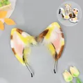Ensemble complet de cosplay oreilles queue et pattes de chat calico pour fans d'anime - Serre-tête Oreilles de Chat / Jaune gelée
