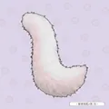 Professional white fursuit wolf tail prop Type A for anime cosplay and furry conventions - Wolf Tail Type A / White