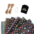 Set de papel de regalo con varios patrones, cordel y etiquetas Let's Celebrate - Wrapping Paper Full Accessory Set (TDS10321)