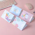 Set of 4 cute foldable birthday greeting cards featuring unicorn and cake designs - Birthday Message Card Mixed / 12 Sheets