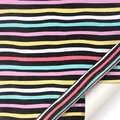 Papel de regalo moderno de alta calidad con rayas horizontales de colores para cumpleaños - Colorful Stripes Style (RC22027)
