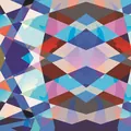 Colorful abstract geometric pattern gift wrapping paper for birthdays and holidays. - Colorful Geometric / Sheet; 50*70CM