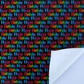 Colorful Happy Birthday wrapping paper with a convenient grid cutting guide on the back - Gradient Birthday / 50*70cm