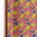 Vintage inpakpapier met bloemenpatroon op bruin kraftpapier voor alle geschenkverpakkingen - Lente Mix / 43cm x 3m