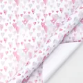 Hochwertiges Geschenkpapier mit rosa Aquarellherzen für Geburtstage und Feierlichkeiten - Traumhaftes Herz (BDS12494) / 43cm*3m
