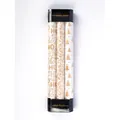 Set van drie rollen kerstcadeaupapier met elegante en feestelijke patronen van goudfolie - Set 1 (3 Rollen)
