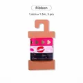 Valentinstag Deko-Bänder-Set mit Herz- und Lippenmotiven für Geschenkverpackungen - Valentinstag Band-Set
