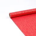 Rotolo di carta regalo di lusso con trama rossa e oro per San Valentino. - Oro rosso / 43 cm di Larghezza X 3 m di Lunghezza
