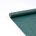 Papier cadeau luxueux bleu sarcelle et or texturé pour emballages haut de gamme. - Texture Lisse Sarcelle