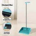 Blue dustpan with extended scraper teeth and 45-degree bevel for easy cleaning. - Dustpan Only (4804) / Blue