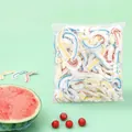 100pcs thickened disposable elastic food storage covers for kitchen bowls and plates - Standard Transparent Bag Style (Reprint) / 100 Pieces Pack