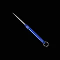 Portable blue titanium alloy toothpick and multi-functional EDC tool for outdoor camping - Blue Alloy Toothpick / Blue