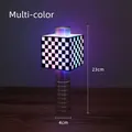 LED colorful strobe stick with checkerboard design for bar atmosphere - Mosaic Style / Multicolor
