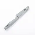 Professional stainless steel fruit knife with protective gray sheath for kitchen - Nordic Blue