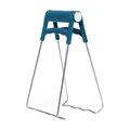 Ergonomic blue anti-scald bowl clip and stainless steel hot plate retriever tool - Plate Lifter / Dark Blue