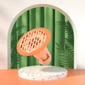 Orange silicone floor drain odor preventer core for bathroom sewer anti-insect seal - Pink