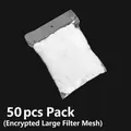 Disposable high-density mesh kitchen sink strainer nets, 50-piece pack for food residue - Mesh Bags Only / Pack of 50
