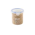 Airtight clear plastic container with 800ml capacity for kitchen grain and food storage - 800ML / 1 Piece / Clear