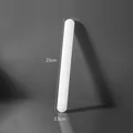 23cm long white PP plastic rolling pin with 2.5cm diameter for baking - Thin Short 2.5*23cm / White