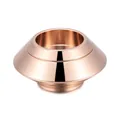 Elegant rose gold stainless steel cremation urn candle holder for memorial ashes - Rose Gold
