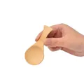 Mini bamboo spoon with short handle and wide mouth for tea, coffee beans or spices - Seasoning Spoon 9x4.2cm