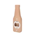 Creative wooden beer bottle opener and magnetic fridge magnet made of premium beech wood - Beech Wood Bottle Opener