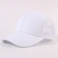 Gorra trucker clásica de espuma blanca para impresión de logotipos y actividades - Diseño de Seis Paneles / Blanco