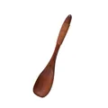 Japanese style natural wooden spoon with twine wrapped handle for honey and coffee stirring - Phoebe Nanmu Wood / Brown String