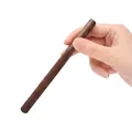 Bâton mélangeur à café en bois de noyer fait main pour miel et boissons de dessert - Mélangeur à Tête Ronde en Noyer / 15cm