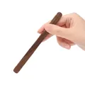 Agitateur à café en bois de noyer fait main pour le miel les desserts et le yaourt - Mélangeur à Tête Plate en Noyer / 15cm