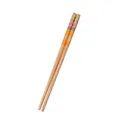 High-quality 18cm bamboo children's chopsticks with a cute cartoon pig pattern design - Pig Pattern / 18cm / Carbonized Color