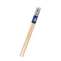 18cm bamboo chopsticks for children with cute cartoon fish design on blue background - Small Fish Pattern / 18cm / Natural