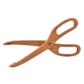 Premium beech wood scissor-style food tongs for serving bread BBQ and kitchen use - Beech Wood Scissor Food Tongs / 25*8cm