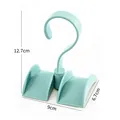 Blue rotatable bag hanger for wardrobe with 12.7cm height and 9cm width - 12.7x9x6.7cm / Nordic Blue