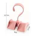 Pink rotating multi-functional bag hanger for wardrobe organization and closet storage - 12.7x9x6.7cm / Nordic Pink