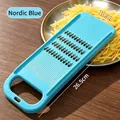 Nordic blue vegetable grater for potato and cucumber julienne slicing, 26.5x10cm - 26.5x10cm / Nordic Blue