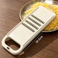 Cream white manual vegetable grater and potato slicer tool with 26.5x10cm dimensions - 26.5x10cm / Nordic Beige