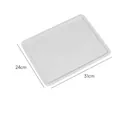 Universal gray-white replacement lid for household underwear storage box, size 31x24cm - Universal Lid Only / 31x24cm / White