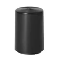 Minimalist black push-type automatic beer bottle opener for modern bars and home kitchen - Plain No Pattern / Black