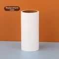 Single white replacement refill roll for tear-off sticky household lint roller - Lint Roller Refills / 10cm, 40 Sheets / White