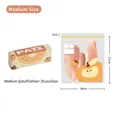 Medium sized food storage ziplock bags 18x21cm dimensions with 20 pieces per box - M / 20Pcs Set