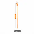 Langer 64 cm oranger Abfluss-Haarentferner für die Reinigung von Spüle und Rohren - Langer Stil / 64cm