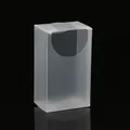 Frosted translucent plastic wall-mounted storage box for kitchen sink filter mesh - Matte White