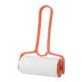 Rullo levapelucchi adesivo portatile con lungo manico arancione per peli di animali - Senza Coperchio / Arancione