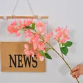 Elegant artificial pink bougainvillea branch for wedding and home floral decor - Bougainvillea-51 flower pink